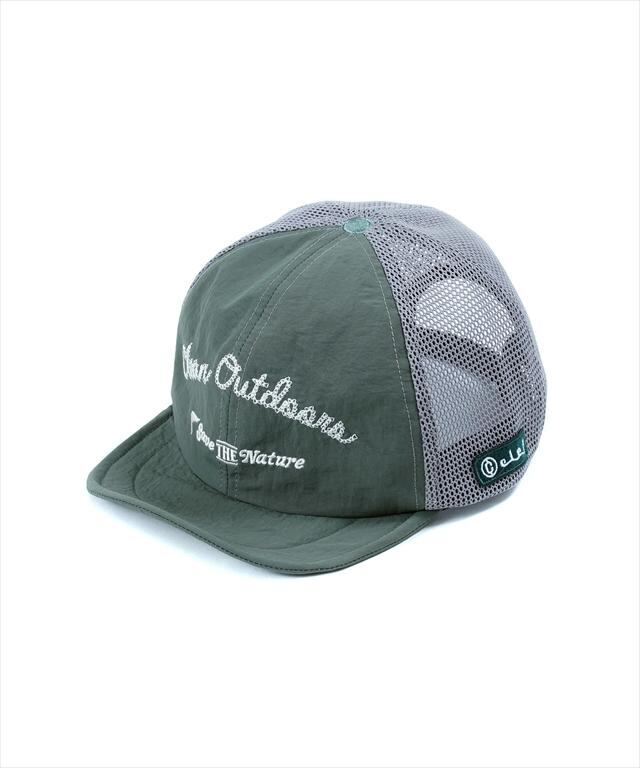 Clef クレ アウトドアキャップ MT TRUCKER MESH B.CAP RB7019 Green