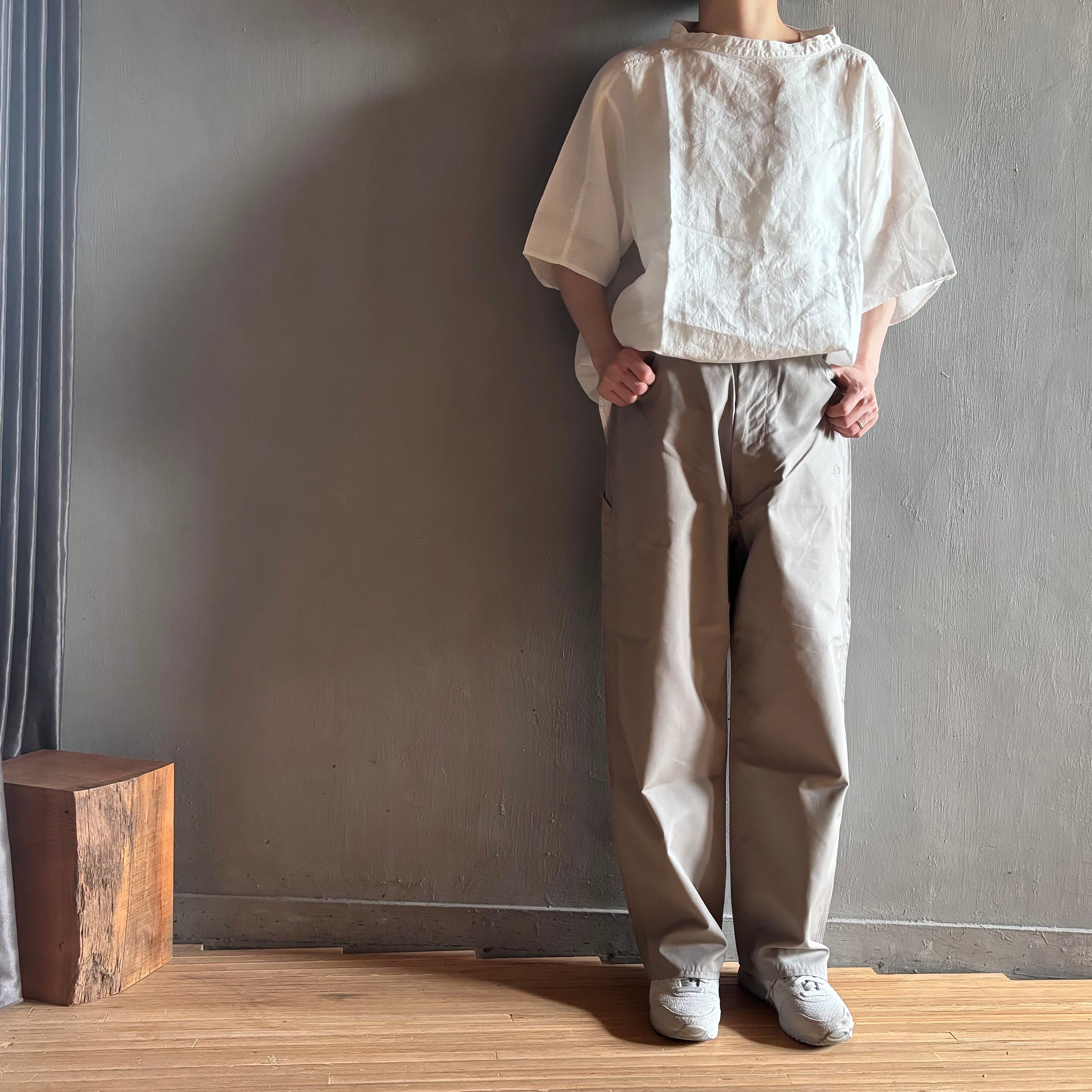 CIOTA｜Cotton Polyester Painter Pants , Light Gray | CORNER_122