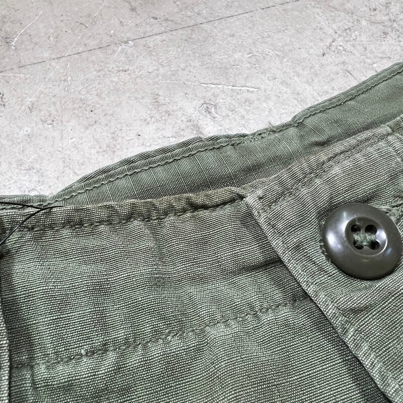 60's U.S.ARMY ジャングルファティーグパンツ リップストップ 4th