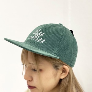 WillxWIll 2021 A&W Logo Corduroy Flat Visor Green