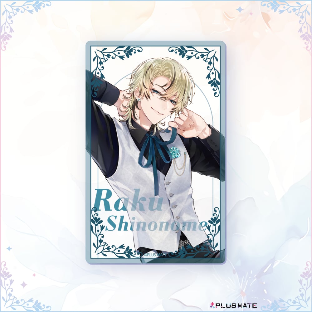 PLUSMATE クリアチェキ風カード 東雲樂