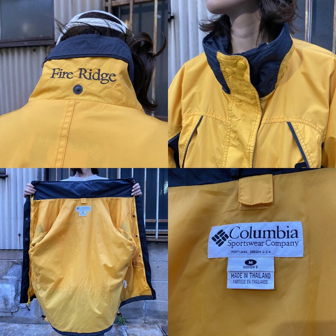 00年代 Columbia コロンビア Fire Ridge ハイネック マウンテン 