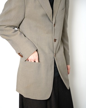 ARMANI COLLEZIONI "00s S3B Dobby Weave Jacket"