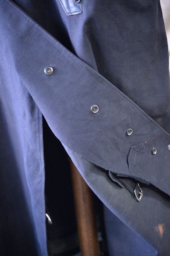 Vintage Dispatch riders coat black color. | EXTRA'S GARMENT SUPPLY