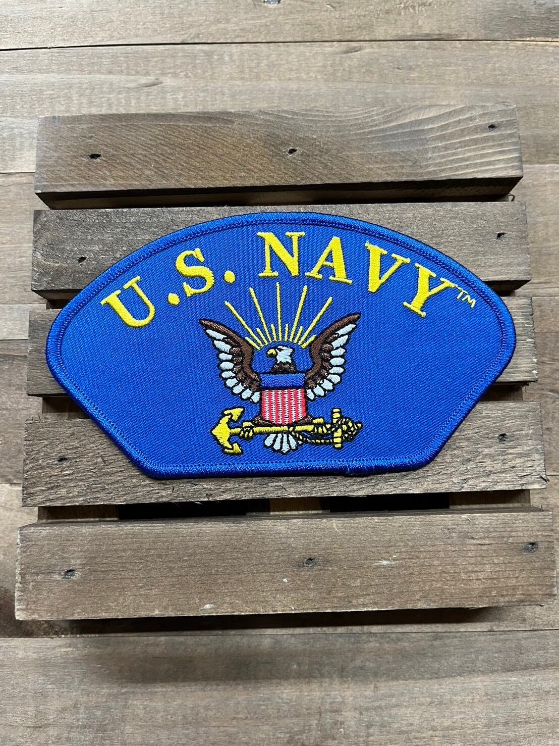ミリタリーパッチ ワッペン US NAVY ロゴ PM1376