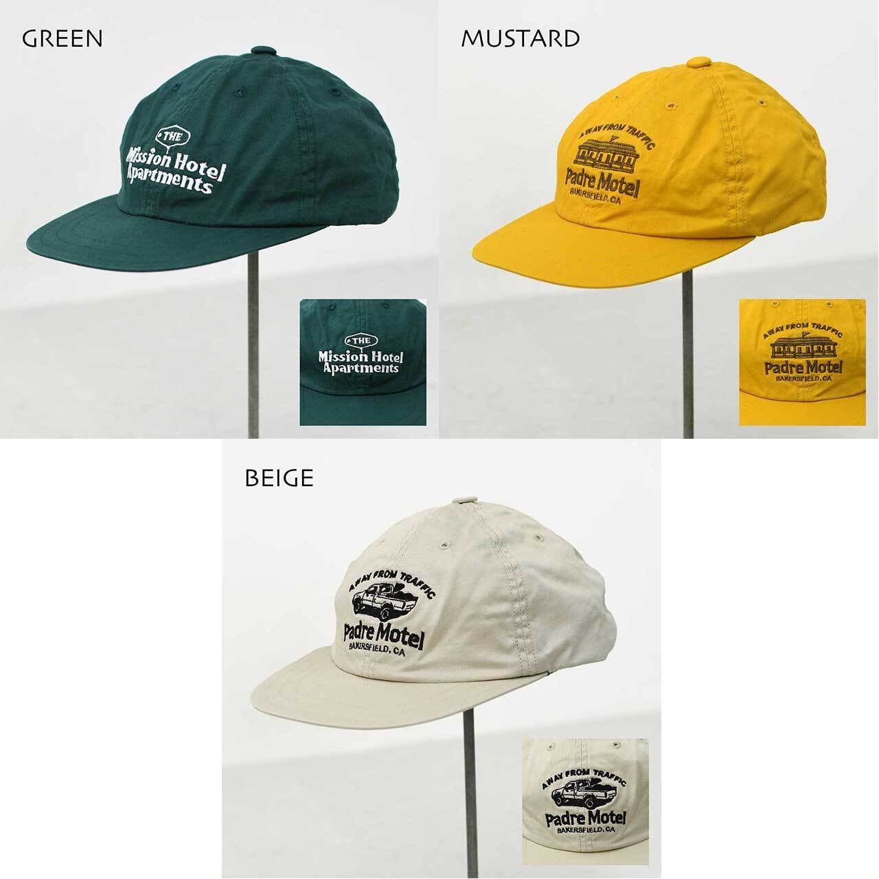 GOLDEN SOMBRERO [ゴールデンソンブレロ] 6PANEL CAP designed by