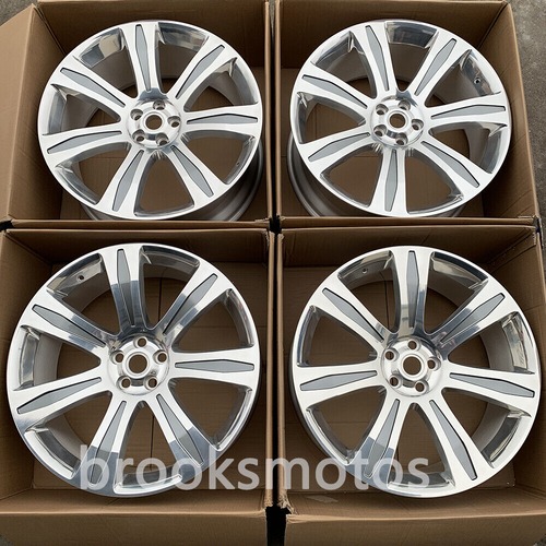 24インチ 7 スポーク スタイル 鍛造 ホイール レンジ ローバー ヴォーグ BRN-1952