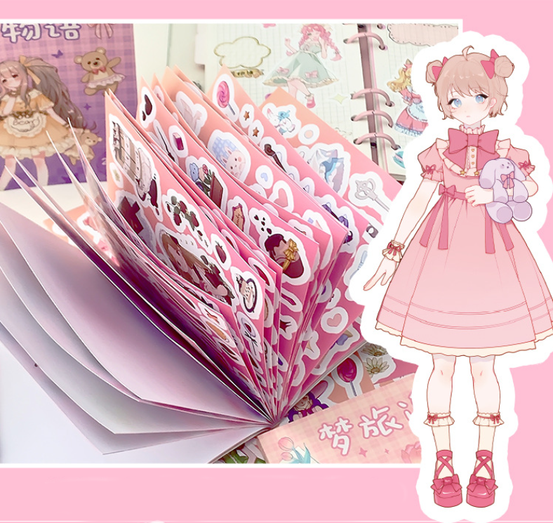 Fairylady ゆめかわ工房 人物ステッカー コラージュ素材 まとめ売り Fairylady ゆめかわ工房 人物ステッカー コラージュ素材 まとめ売り
