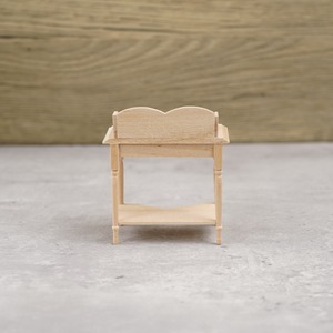 020-30051　ミニチュア家具　cabinet&shelf　レッスンテーブル