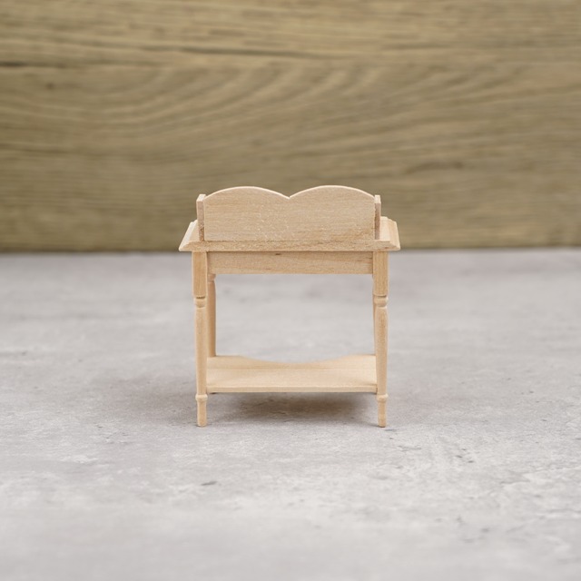 020-30051　ミニチュア家具　cabinet&shelf　レッスンテーブル