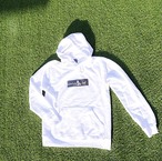 zebra white parka