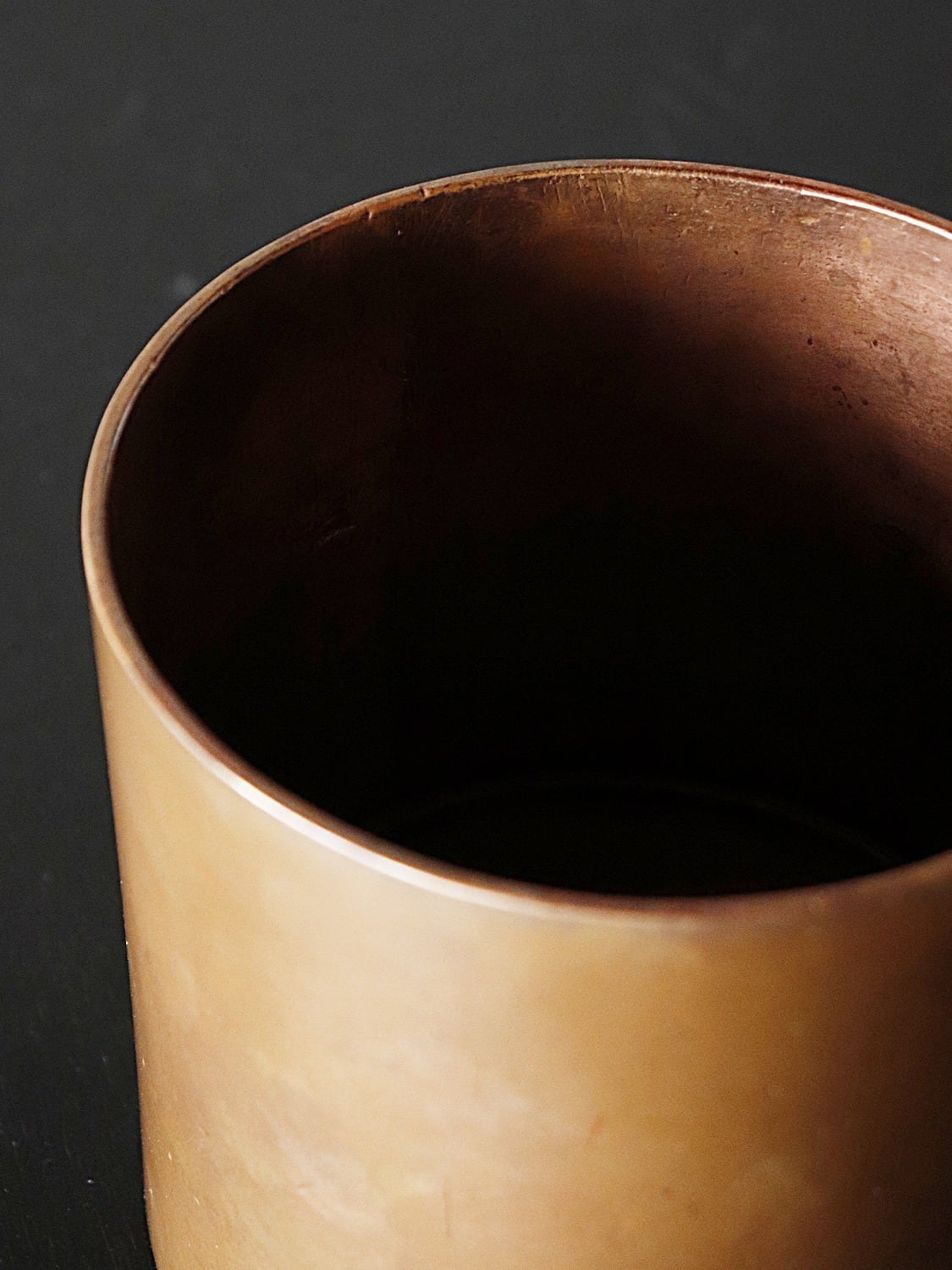 銅筒 蓋付【送無】 | アルドマ 古道具・古家具・アンティーク