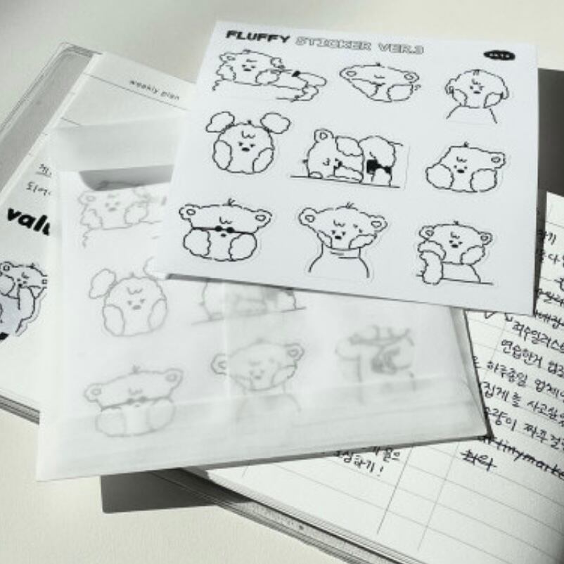OKTO 〔FLUFFY sticker ver.3〕