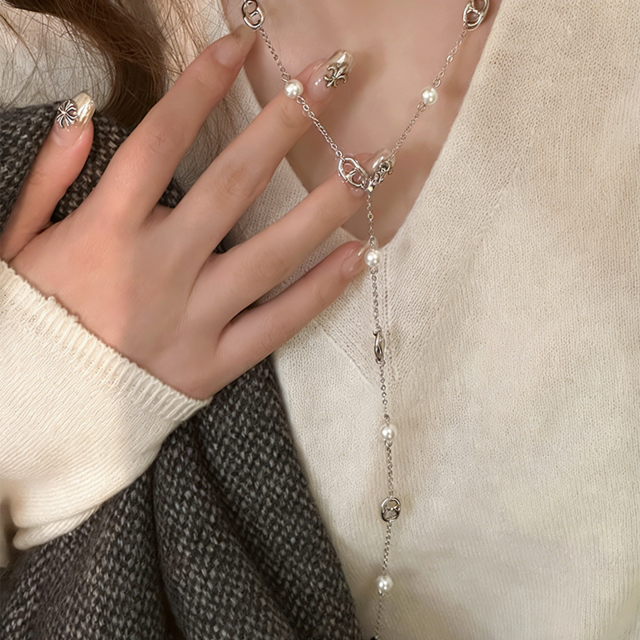 tomrヴィンテージパールロングレイヤード