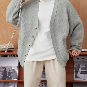 ネックルーズロンギッシュカーディガン　948