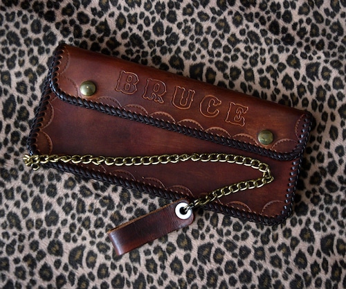 70s "BRUCE" VINTAGE TRUCKER WALLET