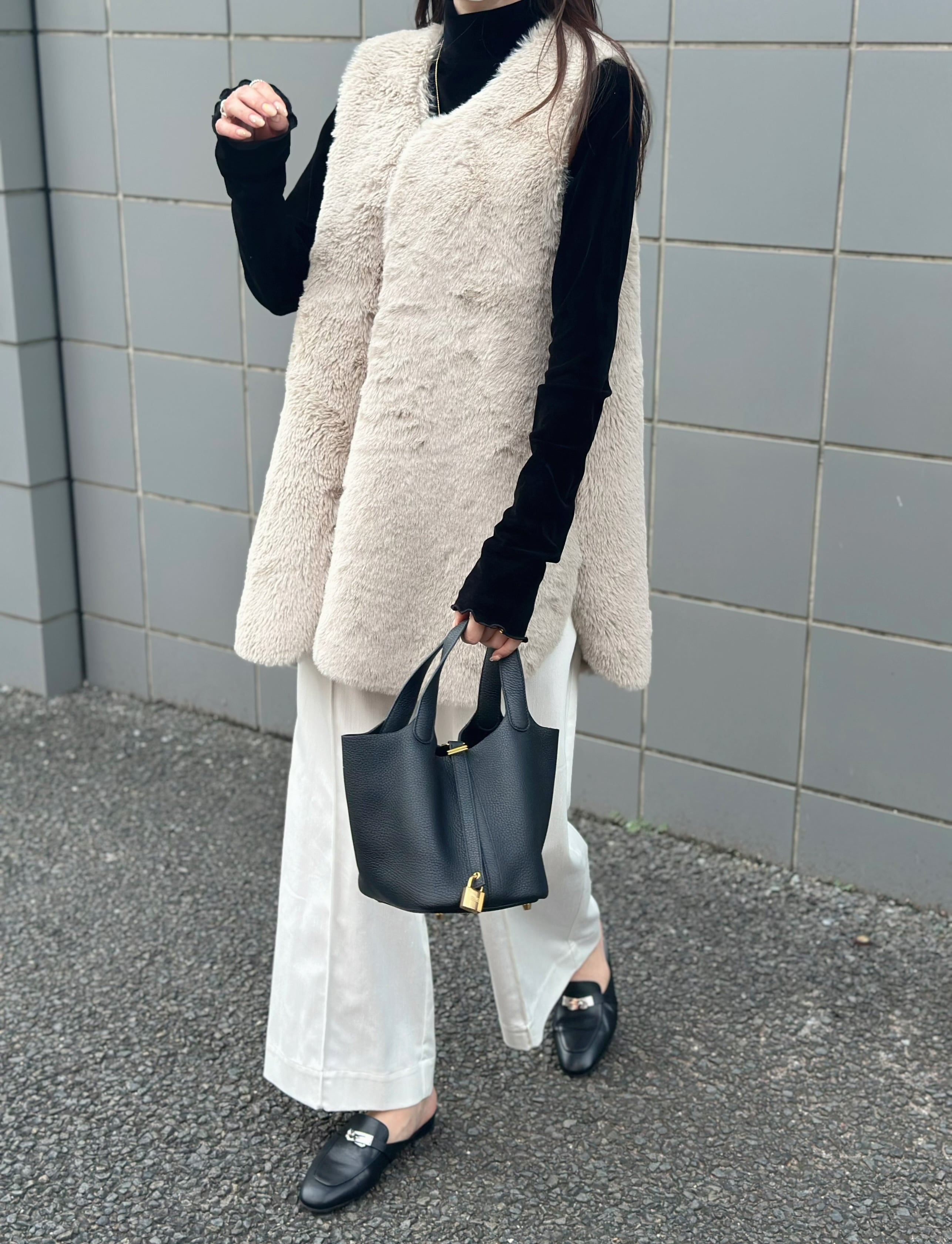 リバーシブルファーロングジレ | PBselect