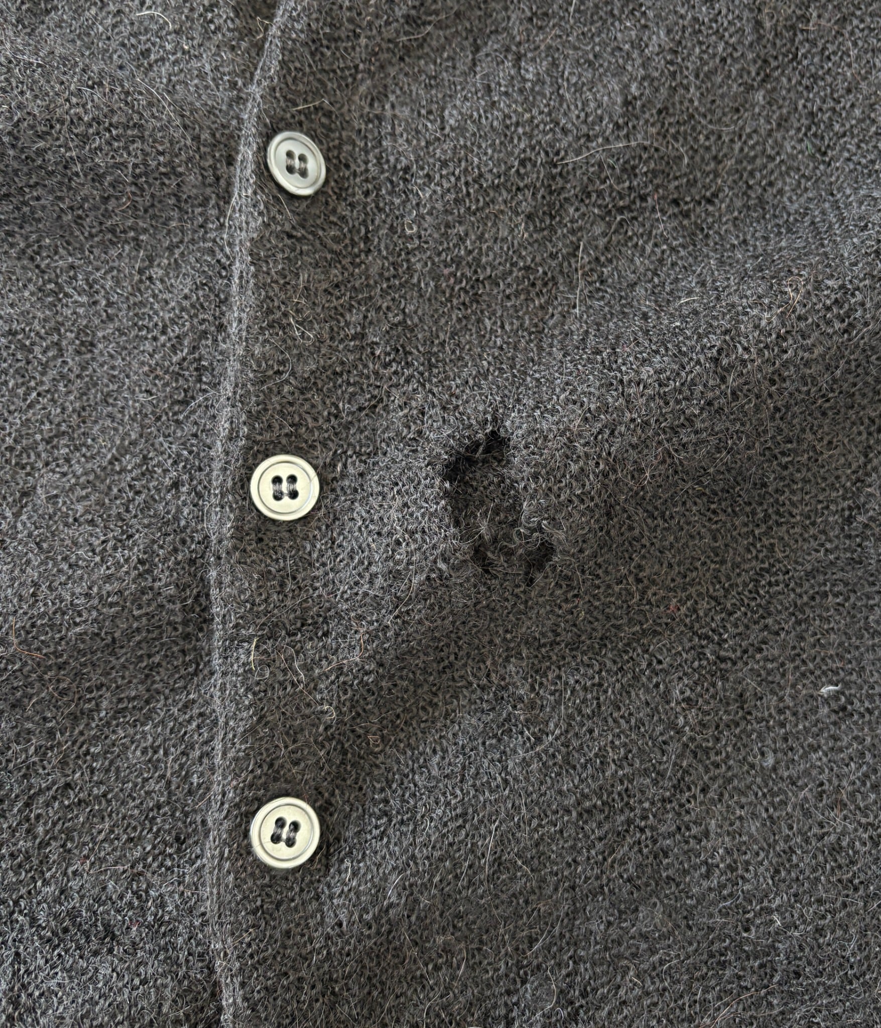 Herbert Mills- Vintage 60-70s M Alpaca Cardigan | BEGGARS BANQUET