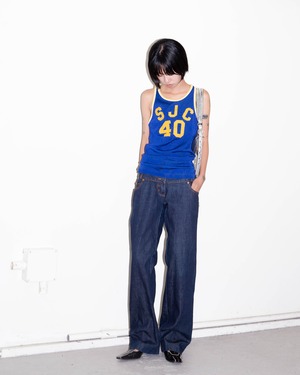 1960s numbering jersey tank
