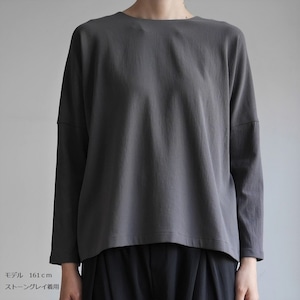 cotton pullover  コットンプルオーバー　evam eva