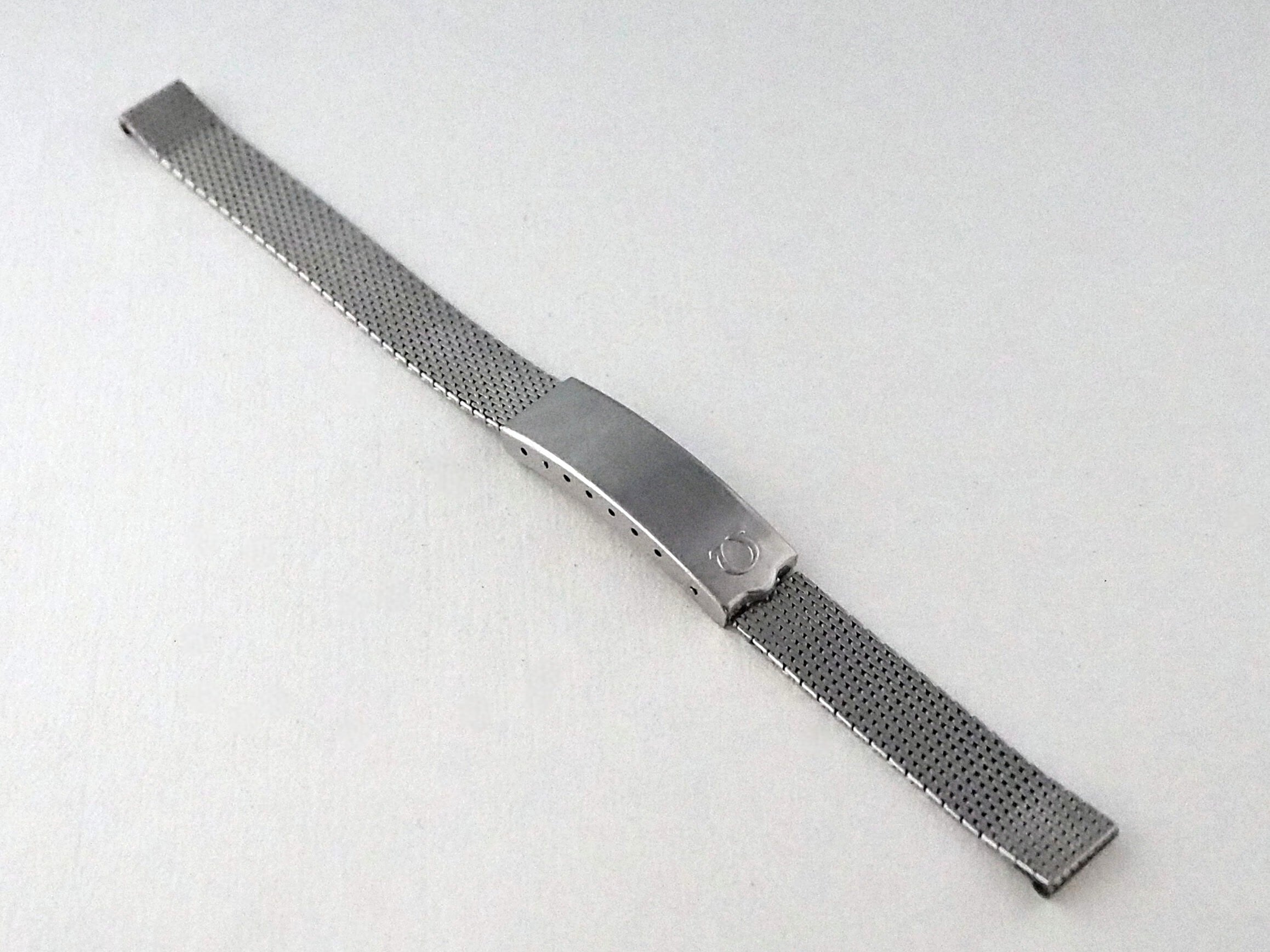 緊急セール　オメガ　OMEGA ブレスレット 1098 19mm 弓カン526 オメガ/純正SS3連巻き込みブレスレット/Flash Fit32/19mm/70s/Omega