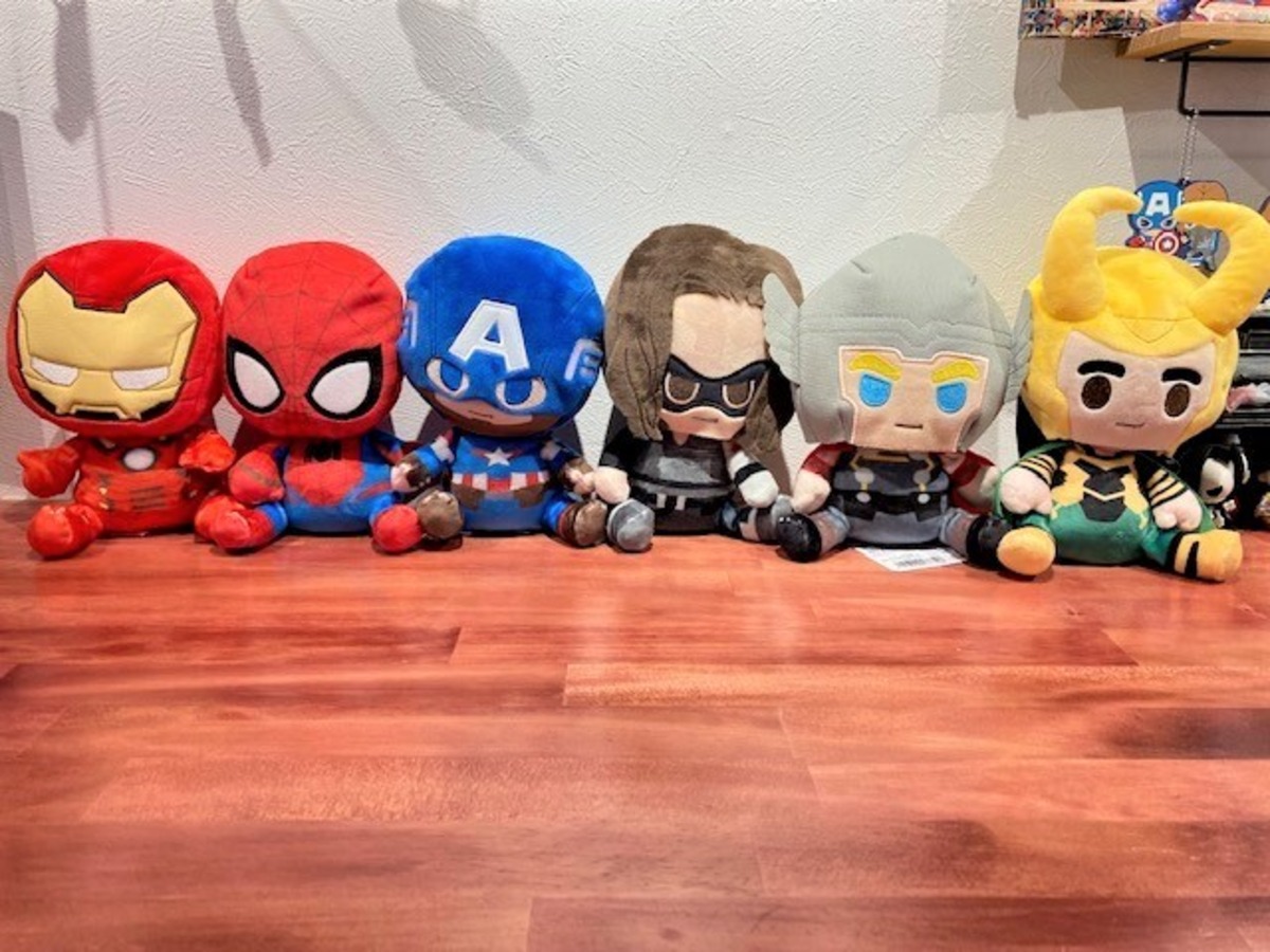 MARVEL クロスバディーズ / マスク付きぬいぐるみ Sサイズ 各種 