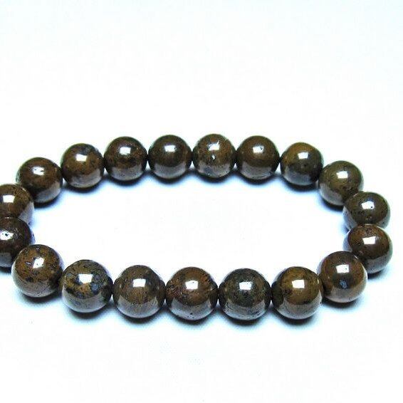 コンドライト ブレスレット サハラNWA869 隕石 11mm 一点物 199-867