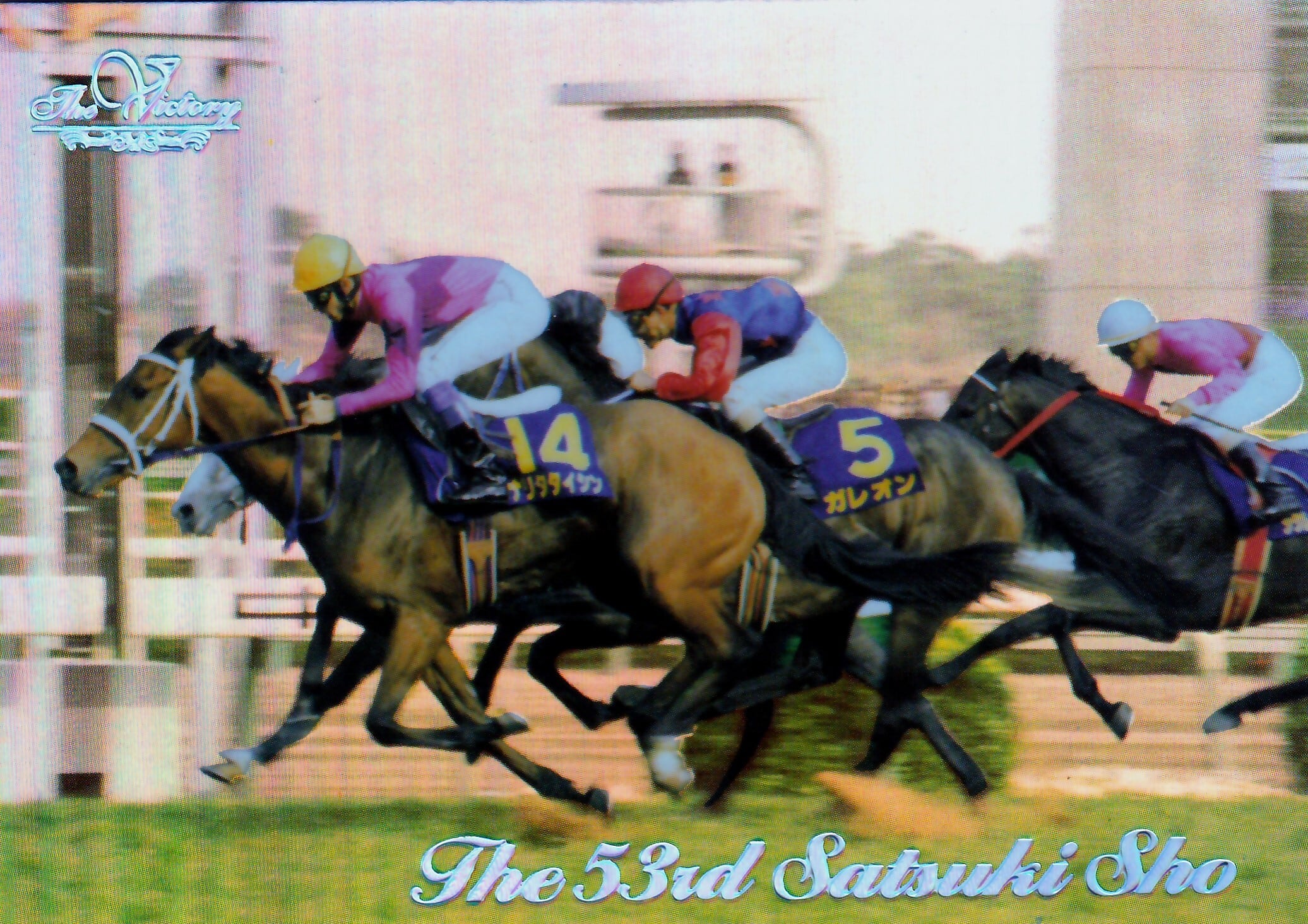 フジキセキ：第46回 朝日杯3歳ステークス(金文字仕様)「THE GRADE ONE