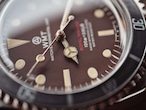 WMT Royal Marine – ( Tropical Brown ) Metal Band + Italian Leather Strap ” Aged ” Edition