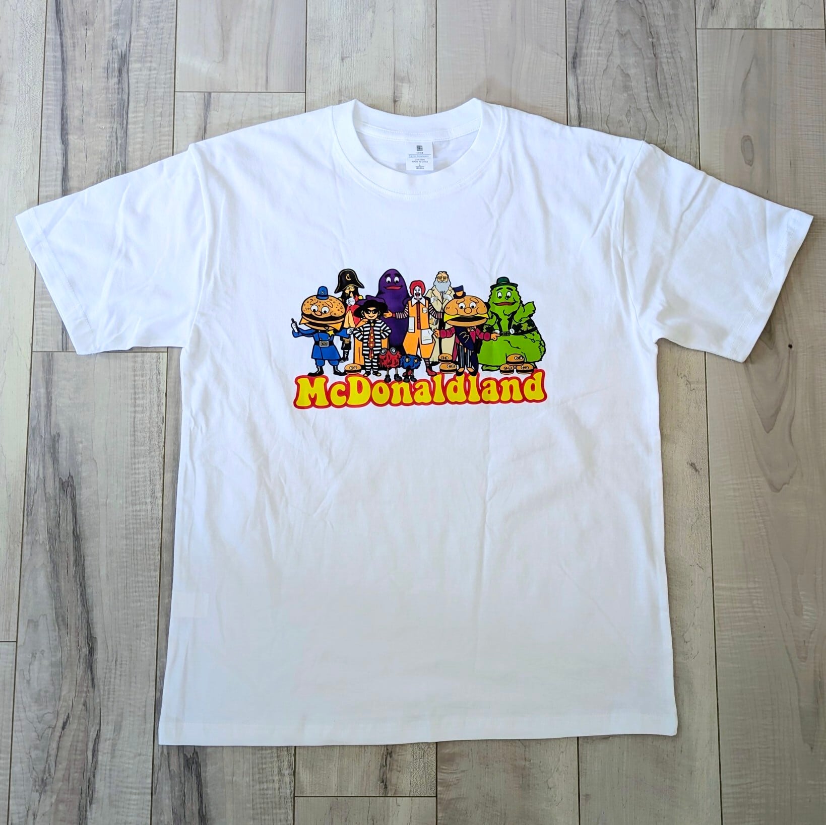 マクドナルド ゲームシャツ 90s 企業ロゴ ゲームシャツ ジャージ マック McDonald's ( マクドナルド )】Tシャツ / ロナルド・マクドナルド