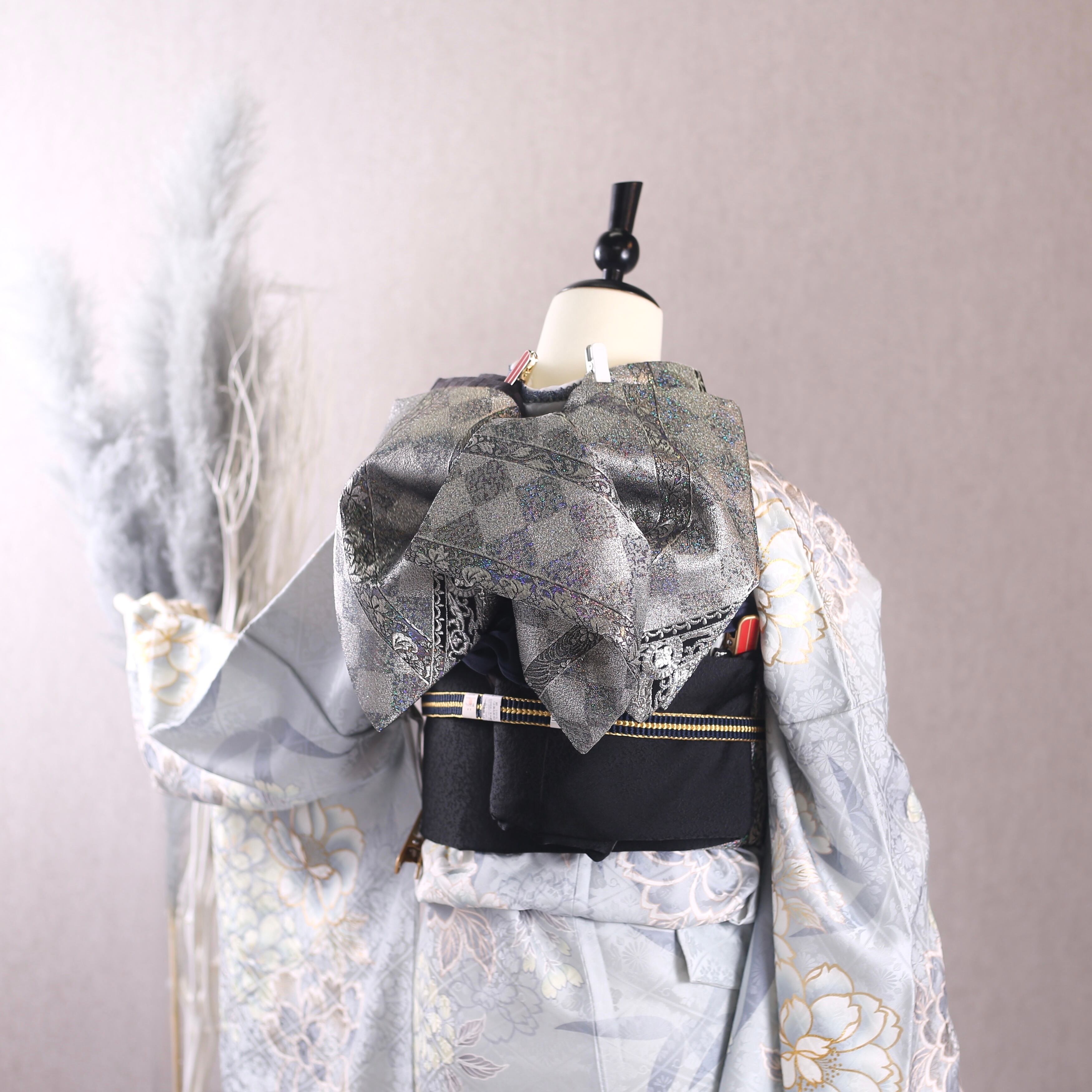 ⋆⸜Premium⸝⋆ 超美品 振袖7点フルセット【淡色×ニュアンス】 〖LL 