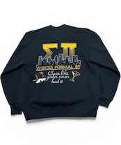【USED】1980s CLUB ZII RUSSELL ATHLETIC クルーネックスウェット BLACK XLサイズ アメリカ製