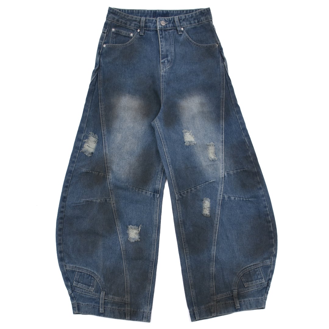 バレルバルーンワイドデニムパンツ | VOLCAN&APHRODITE