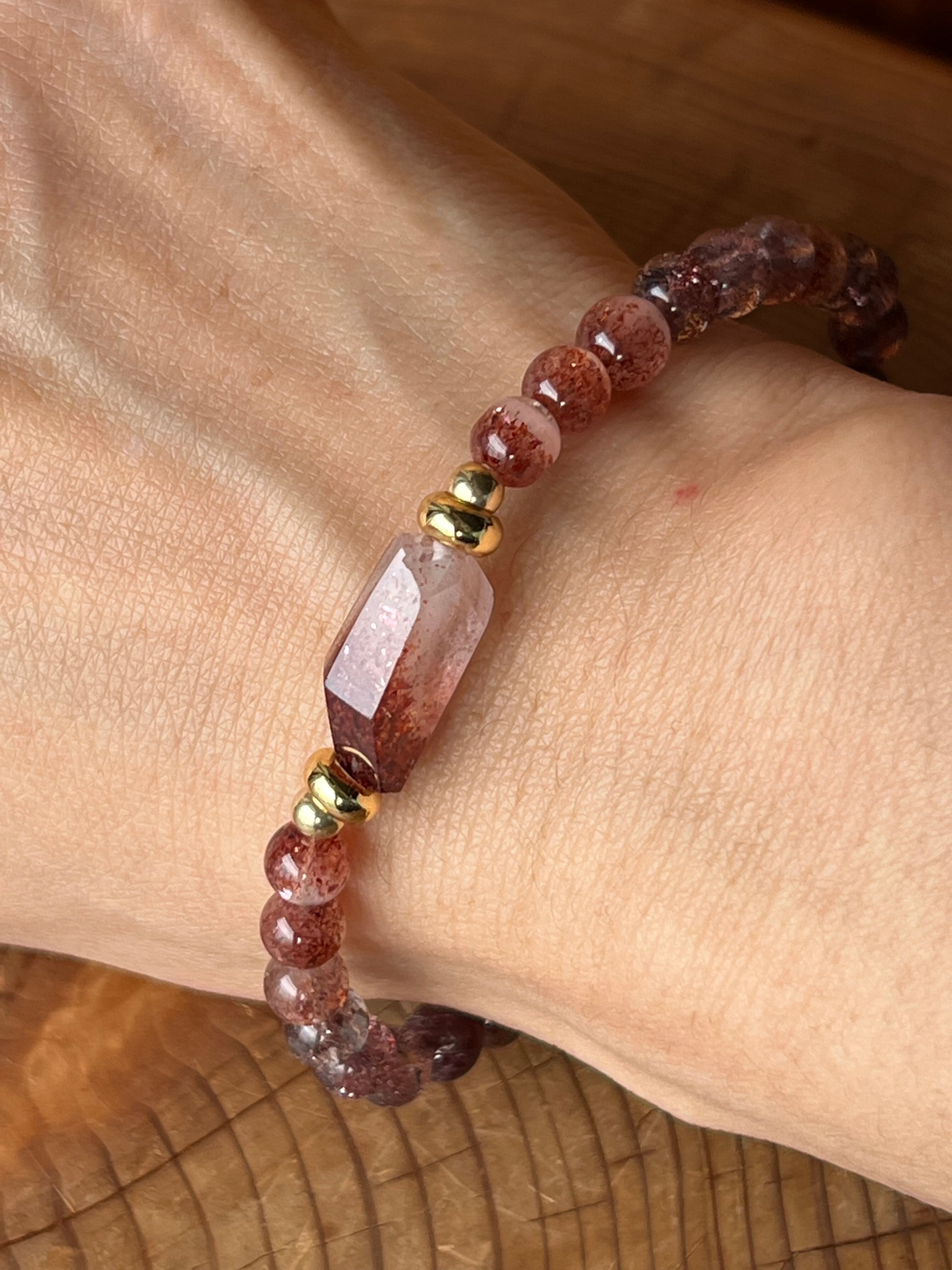 【時間軸を飛び移る→ループを抜け出す手段】レピドクロサイトブレスレット