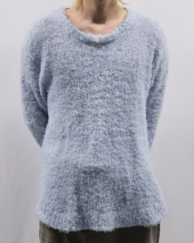coloring shaggy knit