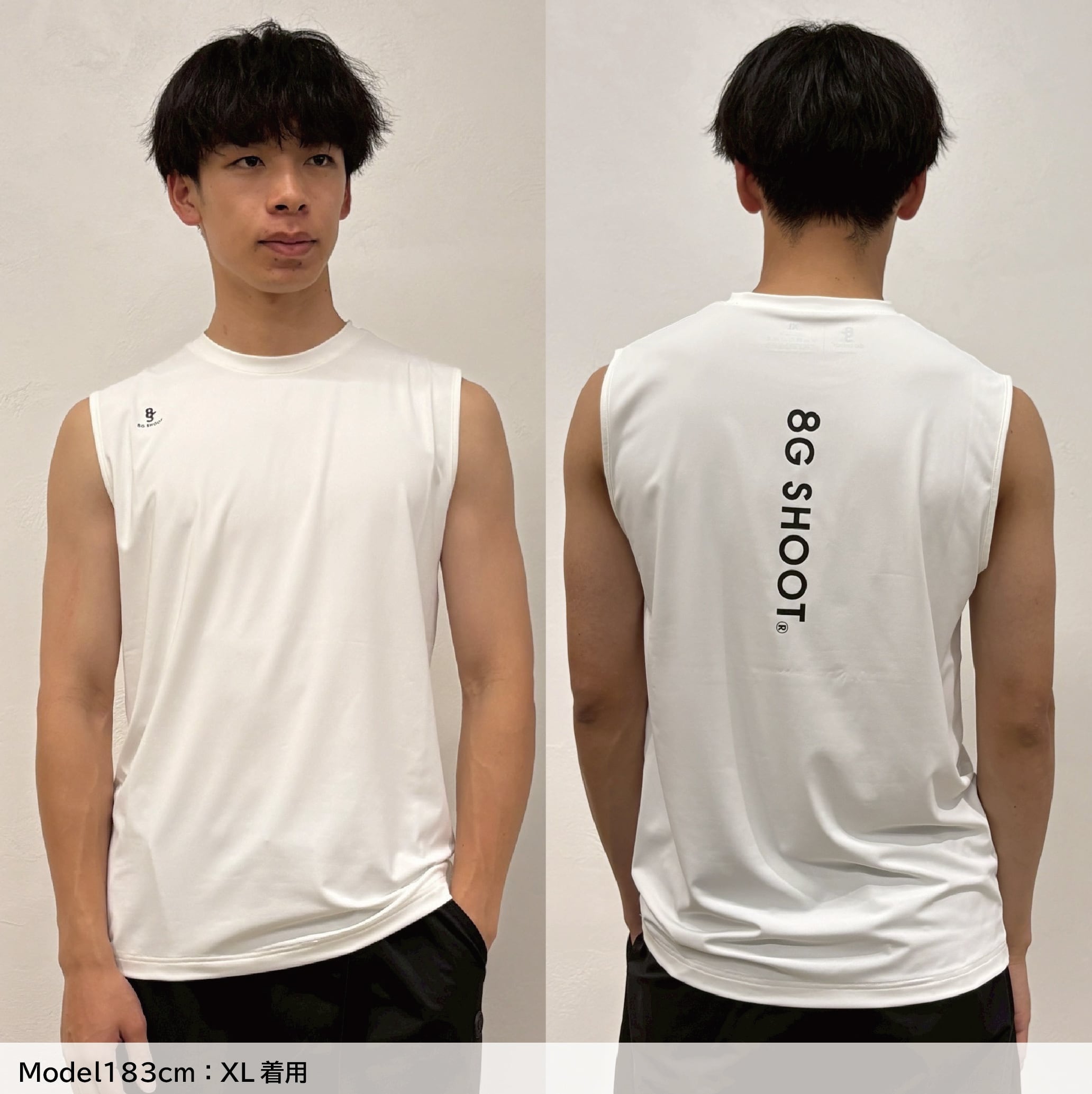 8G INNER NO SLEEVE SHIRT -GRAY- | 8G SHOOT WEBSTORE