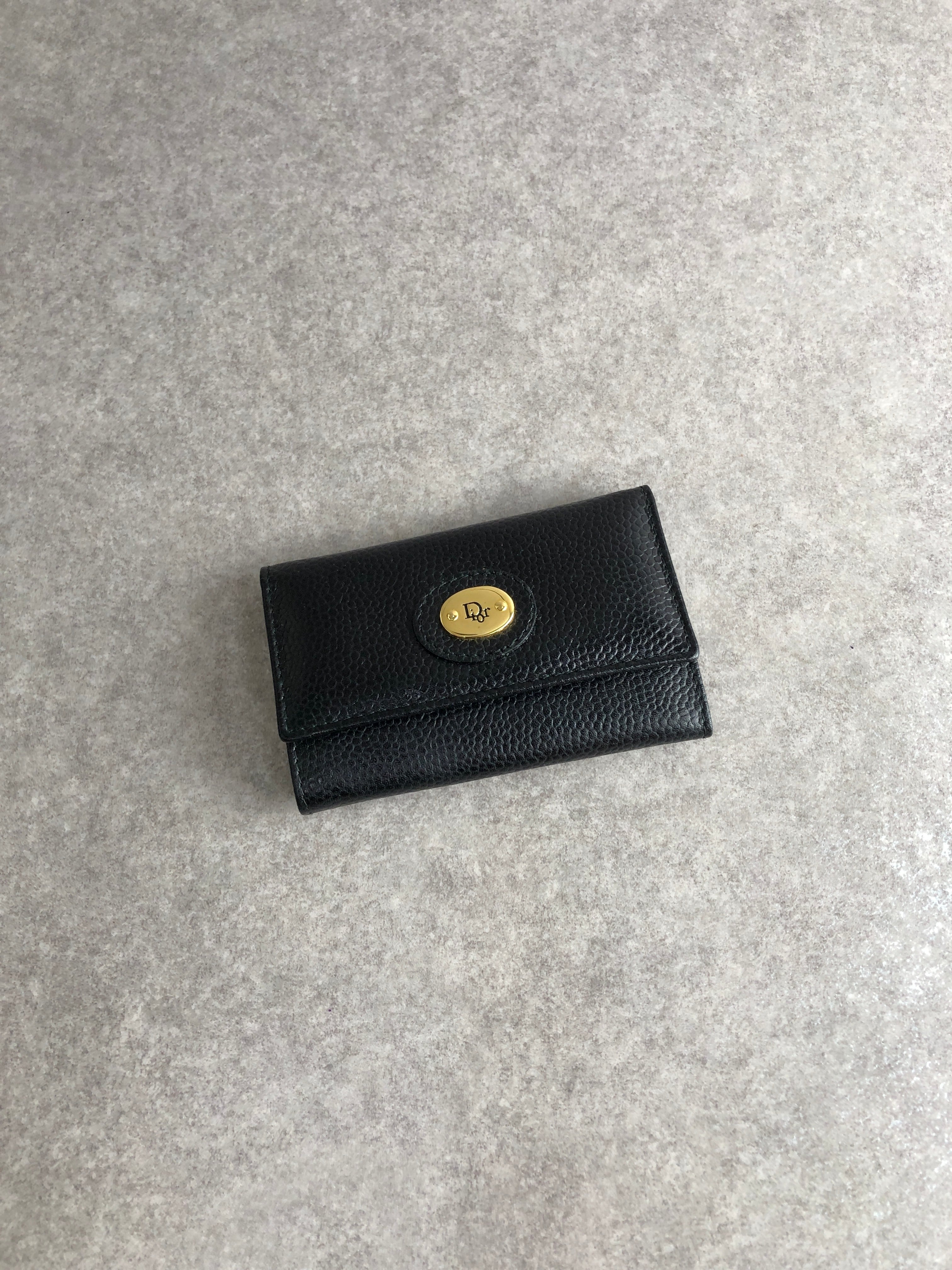 Christian Dior クリスチャン ディオール キーケース ブラック 6連