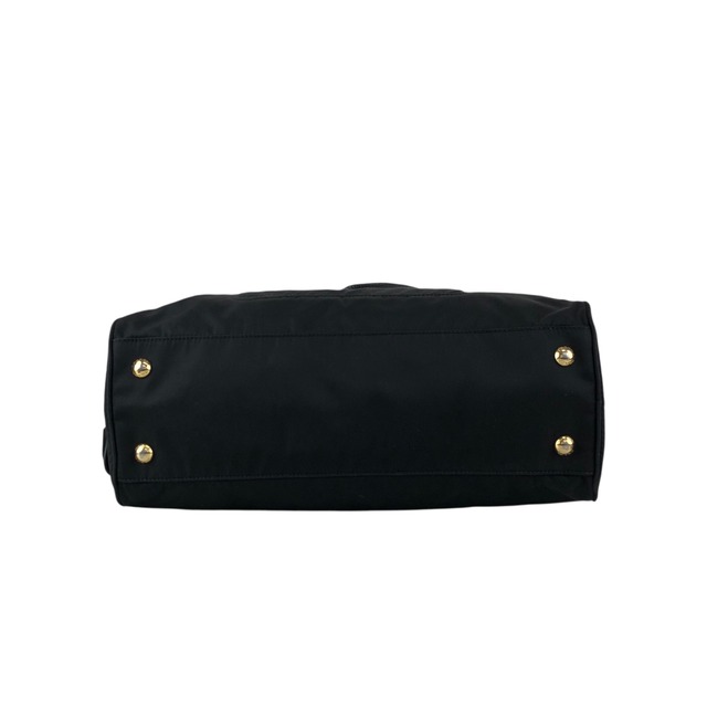 PRADA プラダ ハンドバッグ ブラック ロゴ ナイロン カデナ ミニボストン vintage ヴィンテージ オールド ha37gm