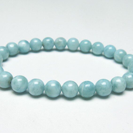 ラリマー ブレスレット 7mm 一点物 おまかせ便 111-38310