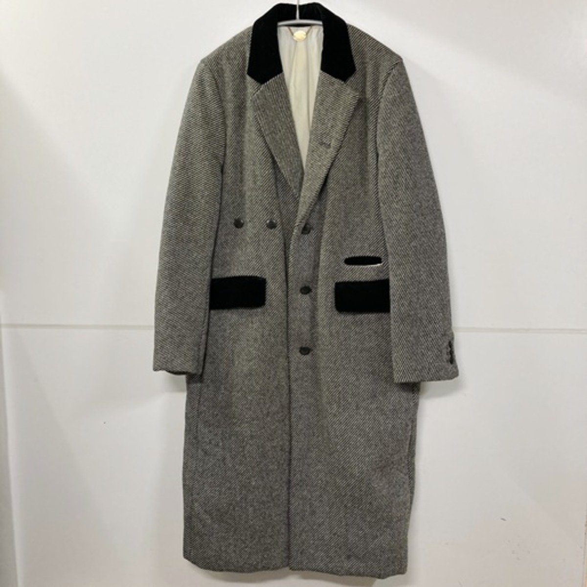 SUNSEA サンシー 18AW GUMMI COAT 18A36 チェスターコート 定価11万円 