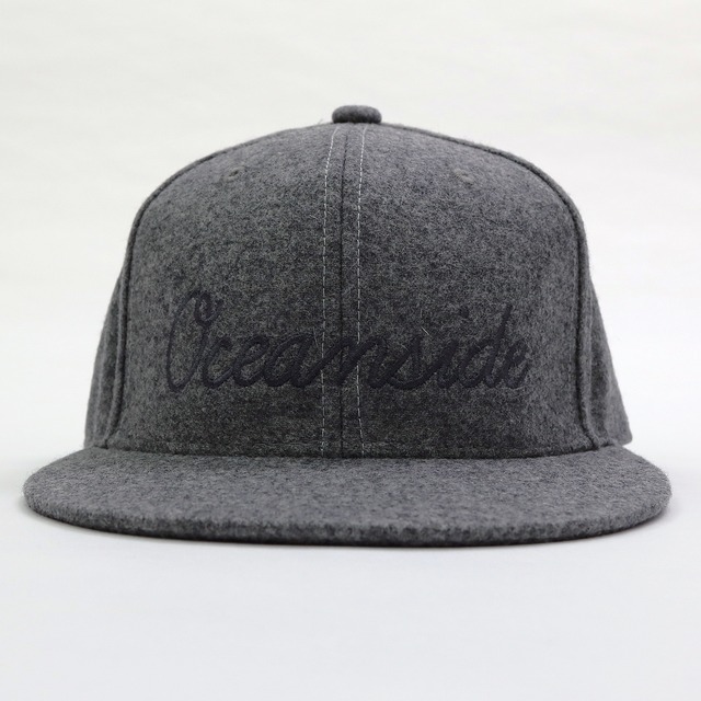 Surfer’s Wool Cap "Oceanside" (Heather Grey)