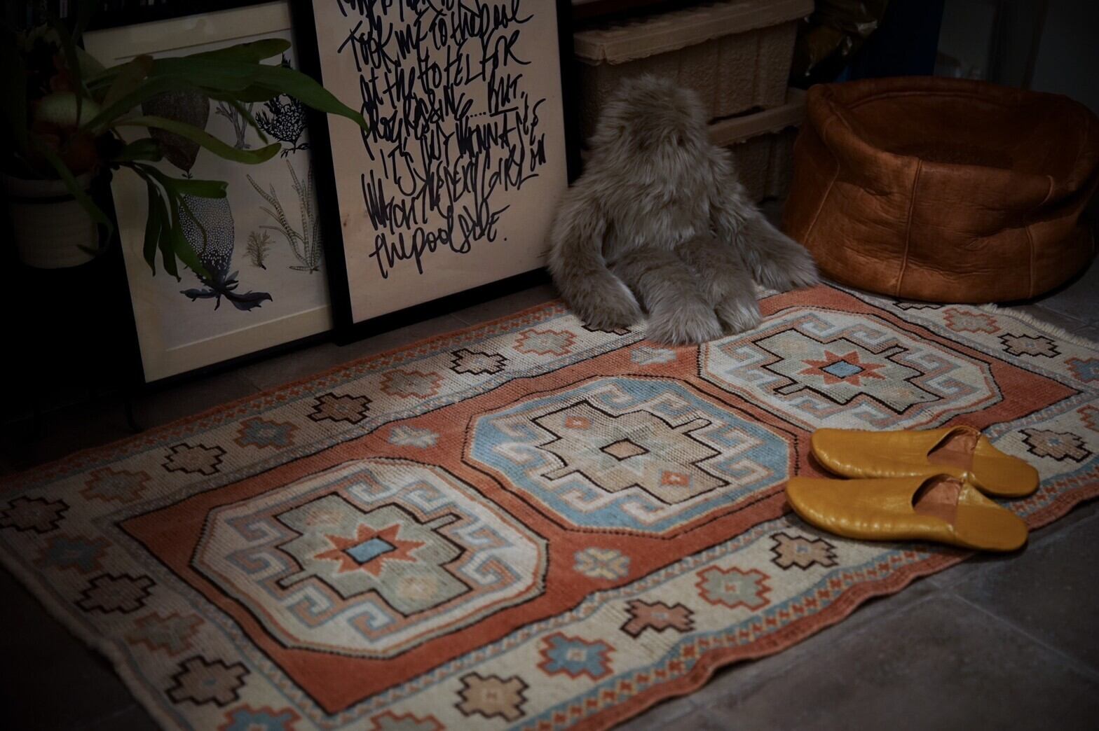 017 - Vintage Turkish rug