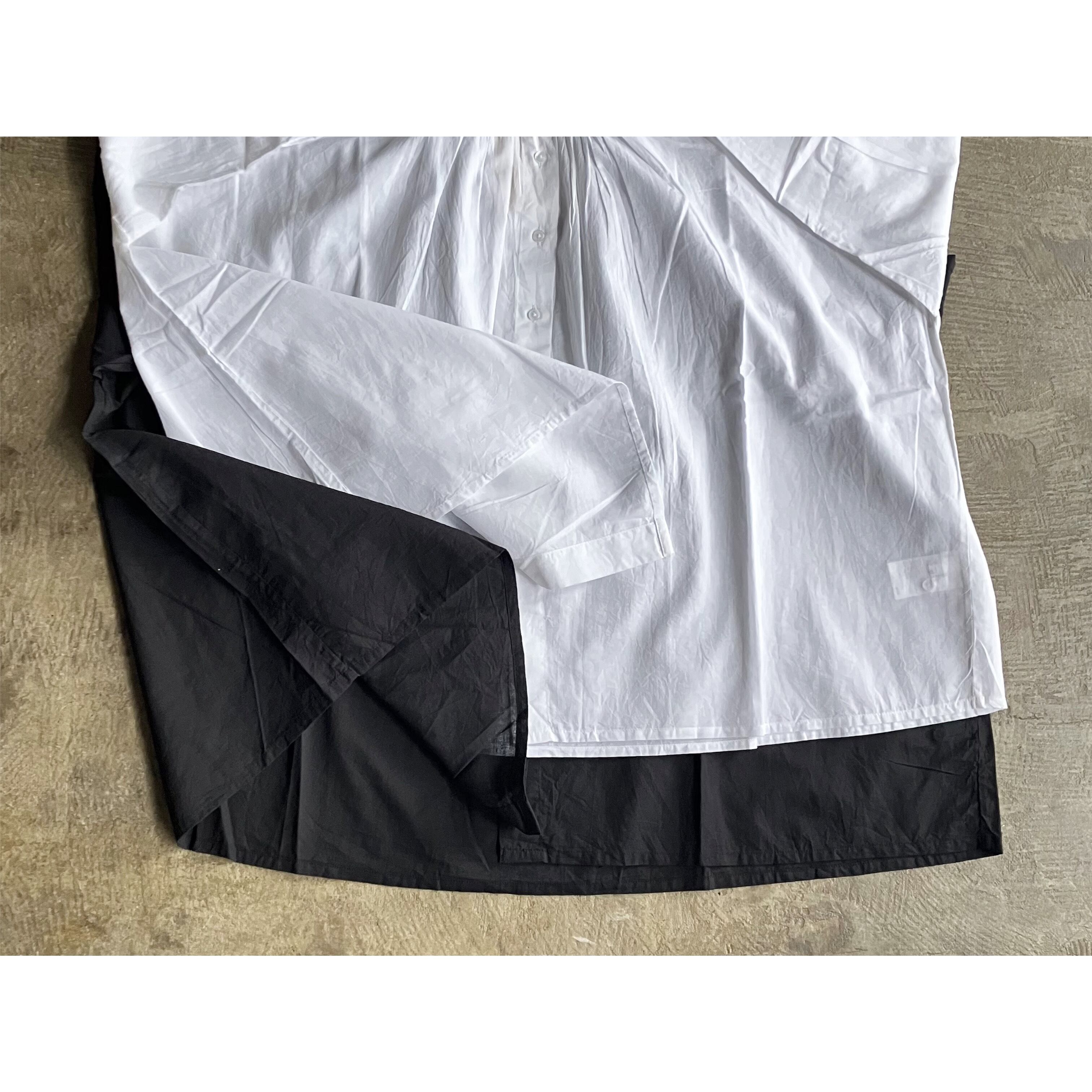 トップス SOIL CAMBRIC FRILL COLLAR SHIRT SOIL(ソイル) 60'S Cambric Frill Collar Shirt | AUTHENTIC