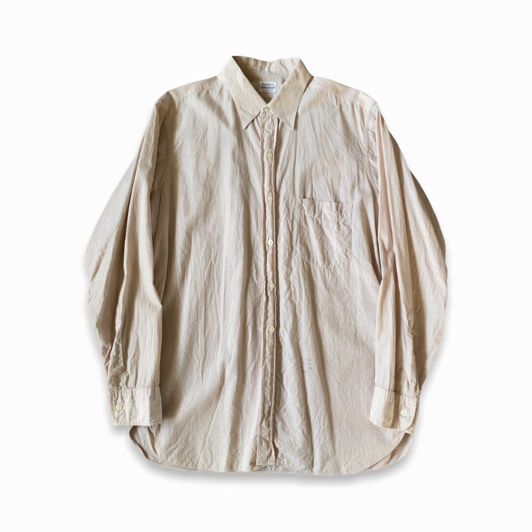 TOWNCRAFT / 40-50's Regular Collar L/S Dress Shirt /タウンクラフト