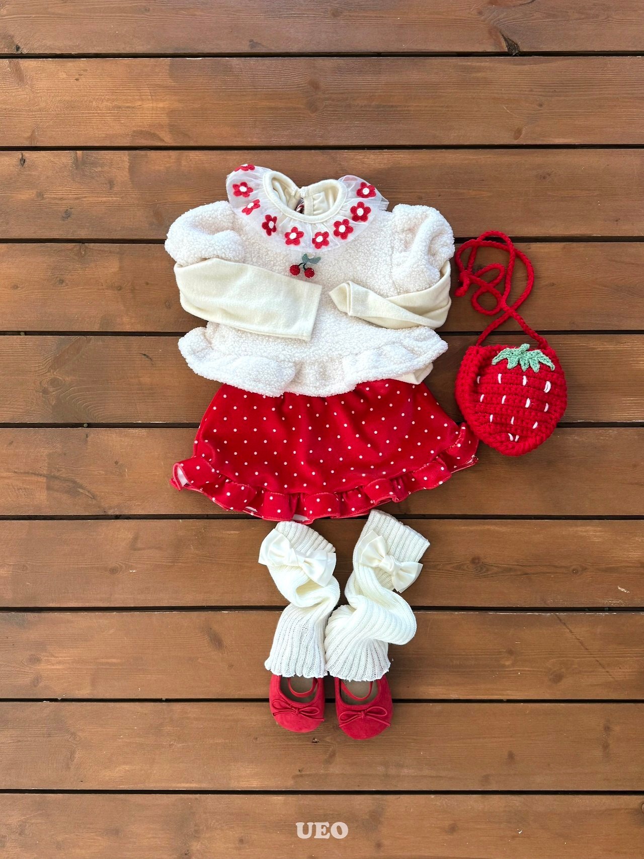 UEO［取寄］cherry puff tee 26winter