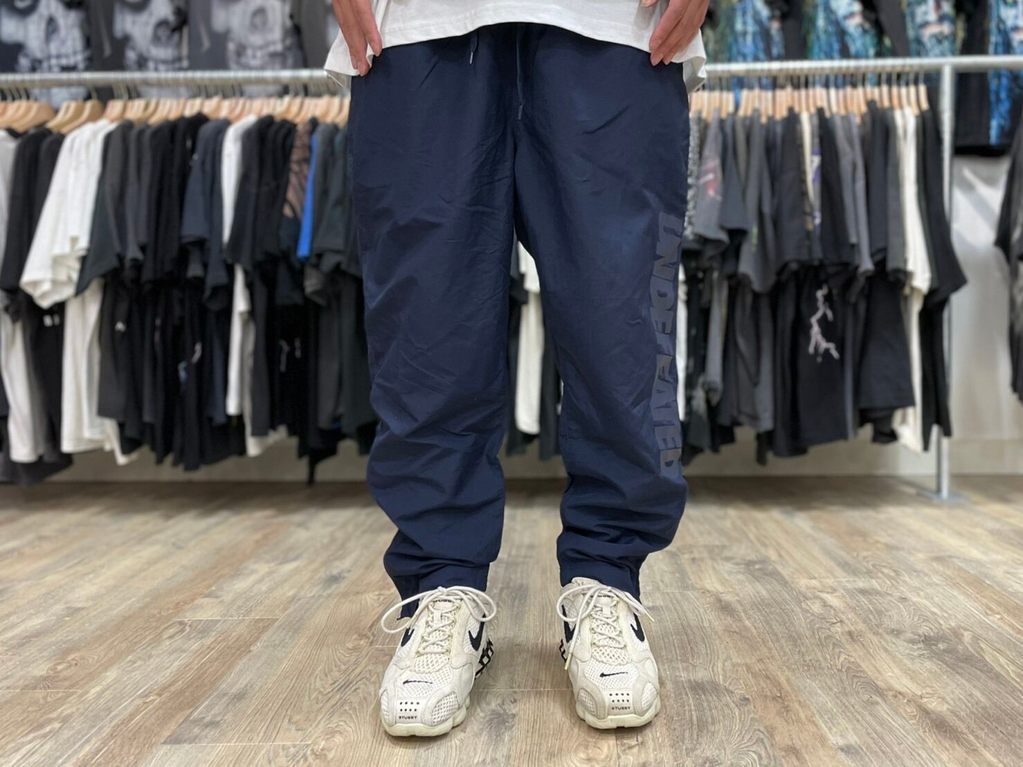 UNDEFEATED×champion LOGO NYLON PANTS