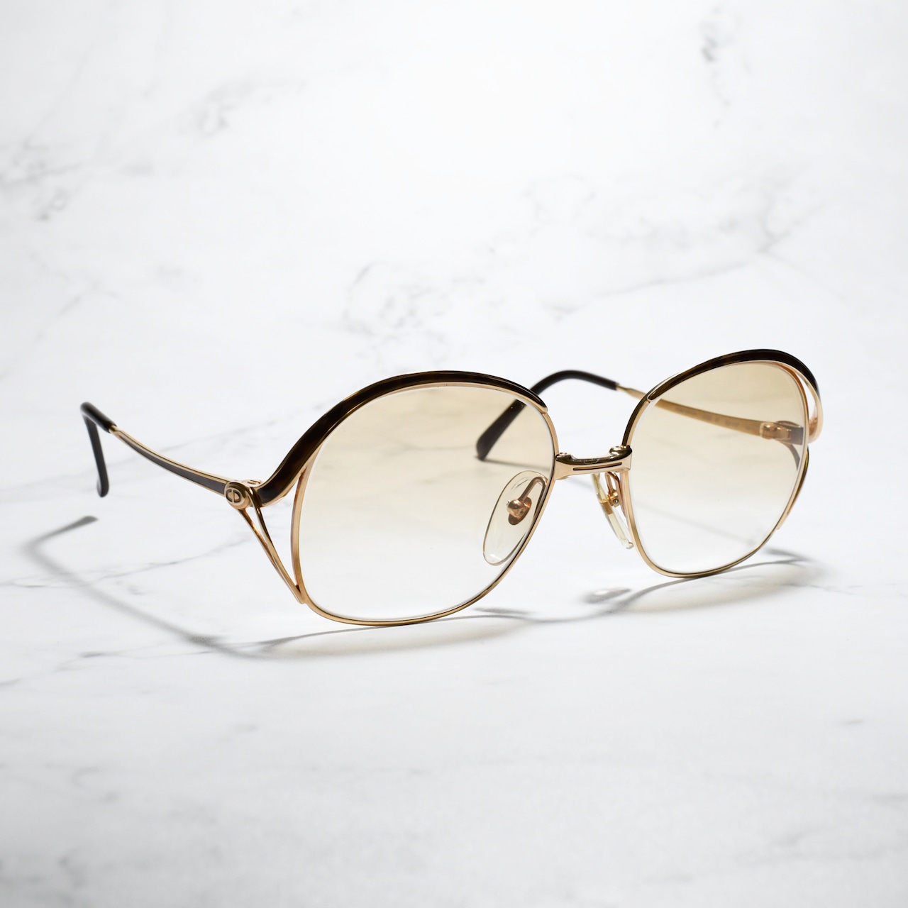 Christian Dior 2145-41 COL.Gold-Demi/Brown gradation :Dead Stock