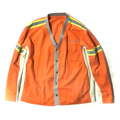 Remake shirts  cardigan orange 【cardigan06】