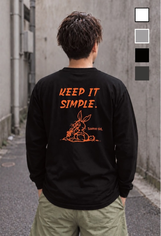 [RABBIT] LongSleeve / ﾃﾞｲﾘｰｽﾀｲﾙ