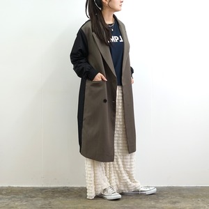 異素材コンビコート